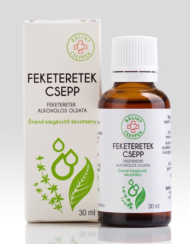 Bálint Cseppek - Feketeretek csepp 30 ml