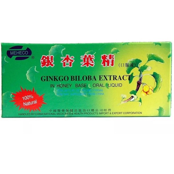 Dr. Chen - Ginkgo Biloba Extract ivóampulla  10 x 10 ml