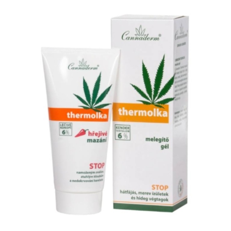 Cannaderm Thermolka natúr melegítő gél 200 ml