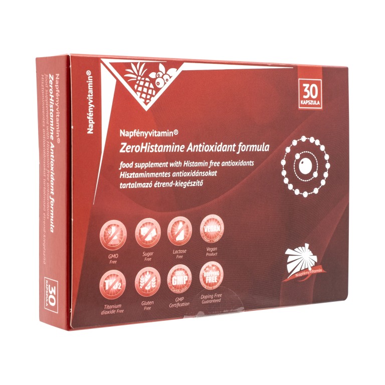 Napfényvitamin - ZeroHistamine Antioxidáns formula 30 db
