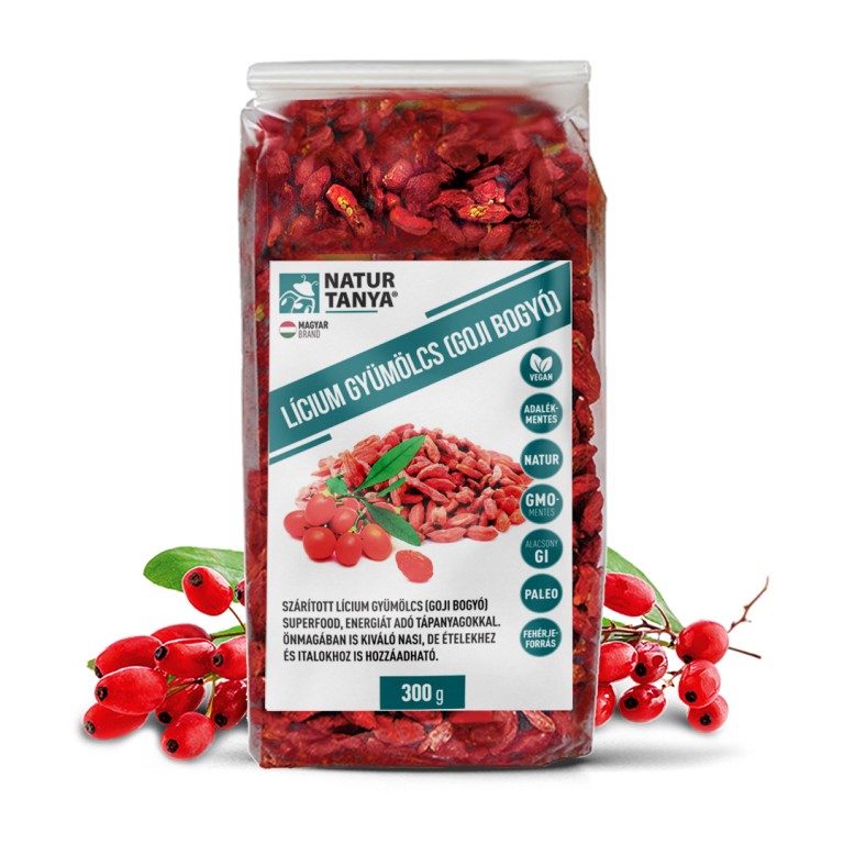 Natur Tanya - Goji bogyó - Lícium gyümölcs - 300 g