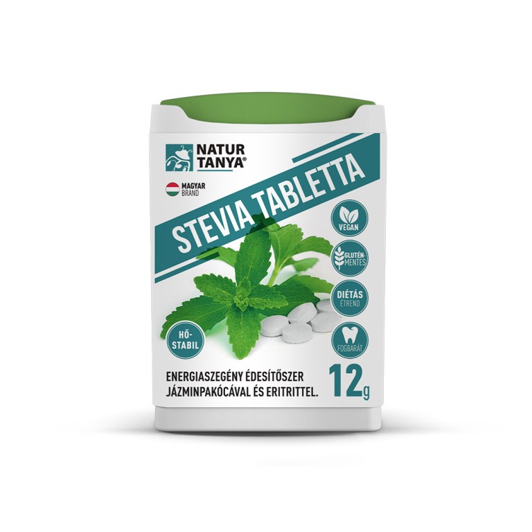 Natur Tanya - Stevia tabletta - 200 db adagolós