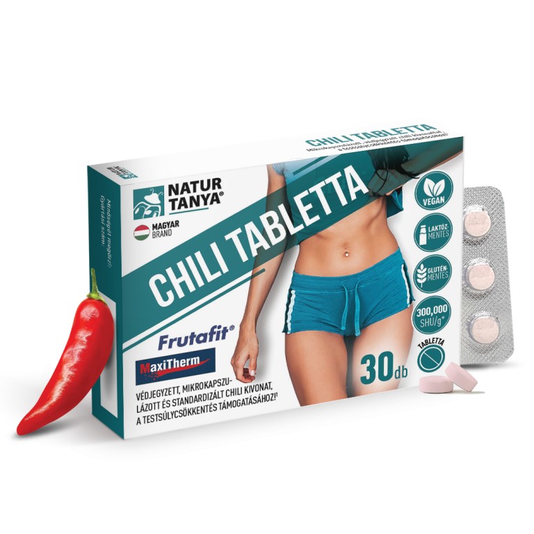 Natur Tanya - Chili tabletta - 30 db