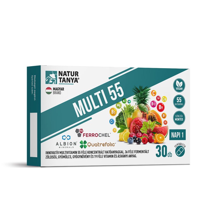 Natur Tanya - MULTI 55 multivitamin - 30 db