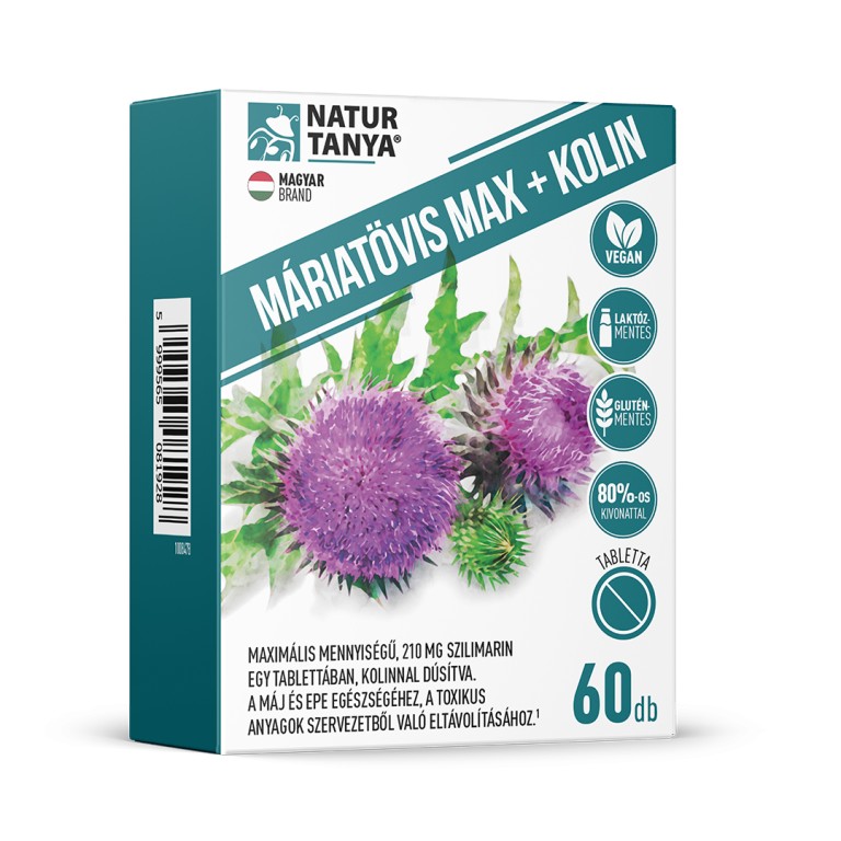 Natur Tanya - Máriatövis Max + Kolin - 60 db