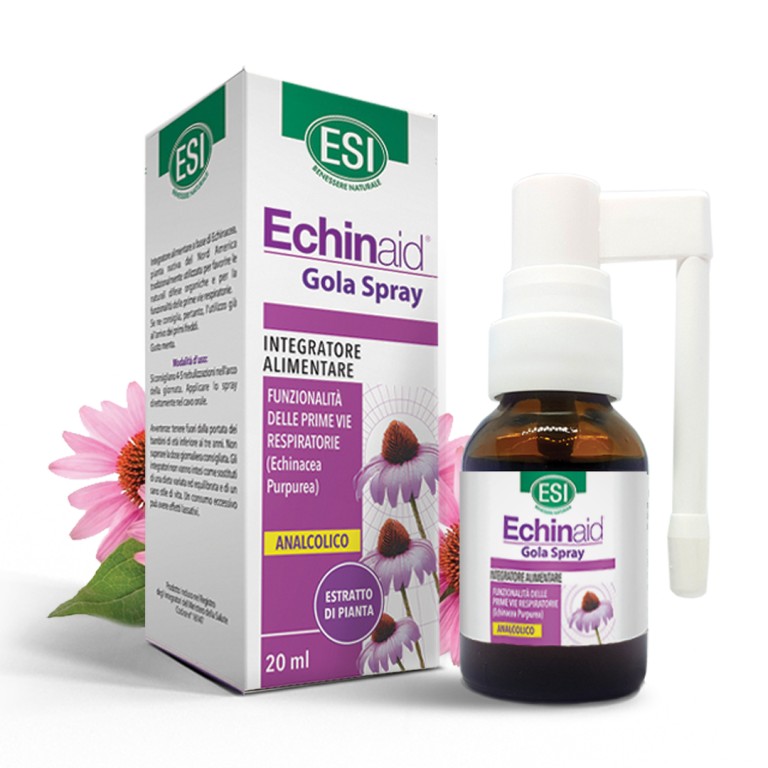 Natur Tanya - Echinacea torokspray - Alkohol mentes - 20 ml