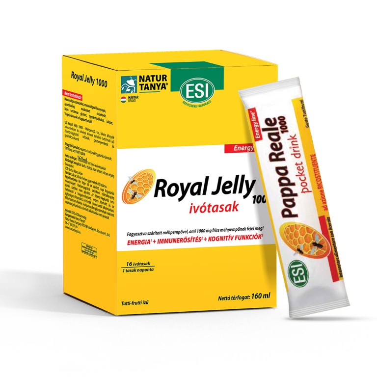 Natur Tanya - Royal Jelly - Friss Méhpempő Folyékony - 16 db Ivótasak