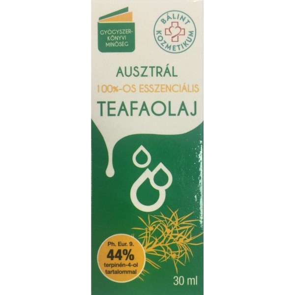 Bálint Cseppek - Esszenciális Ausztrál Teafaolaj 30 ml