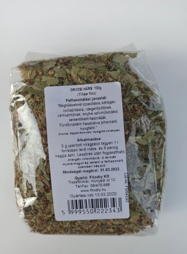 Fitodry - Orvosi Hárs Tea 100 g