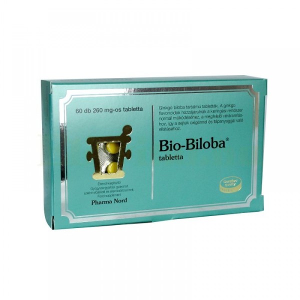 Pharma Nord - Bio-Biloba tabletta 60 db