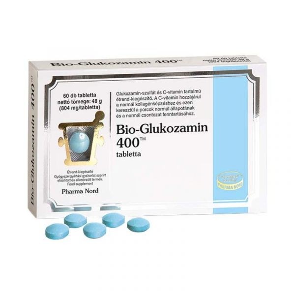 Pharma Nord - Bio-Glukozamin 400 tabletta  60 db