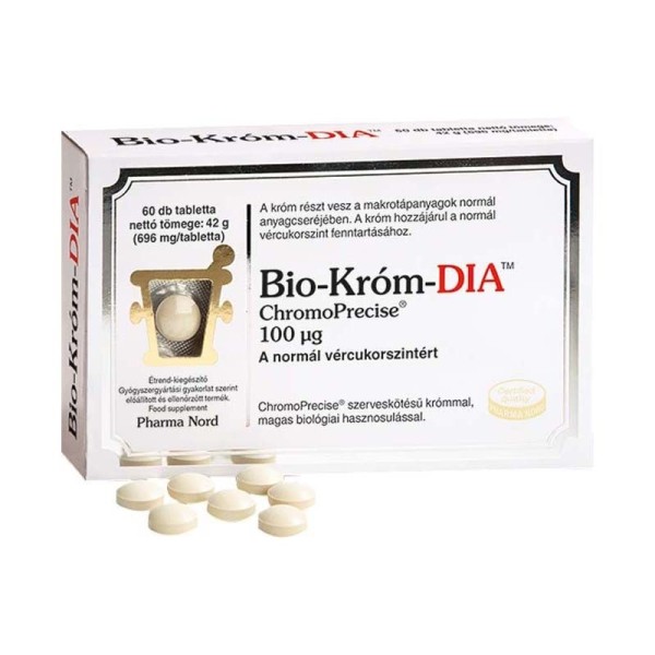 Pharma Nord - Bio-Króm DIA tabletta 60 db