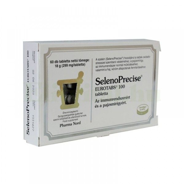 Pharma Nord - Seleno Precise szelén tabletta 60 db