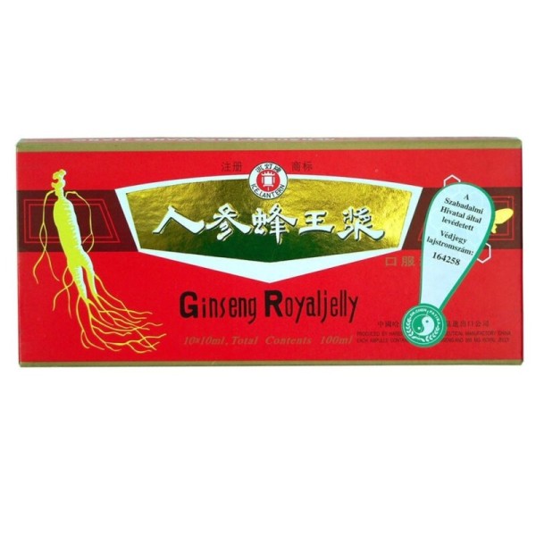Dr. Chen Ginseng Royal Jelly ivóampulla – 10 x 10 ml