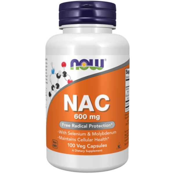 NAC 600 mg - 100 db Veg Capsules