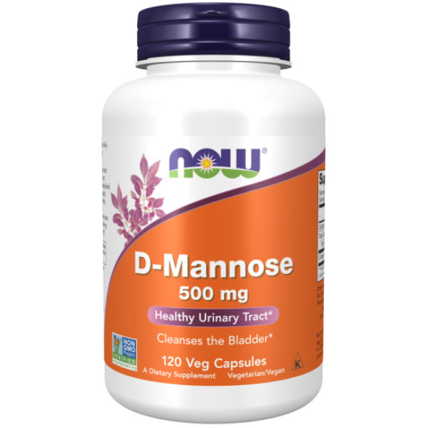 D-Mannose 500 mg - 120 Veg Capsules