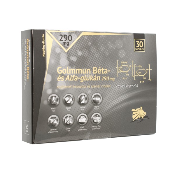 Napfényvitamin - Golmmun Béta- és Alfa-glükán 290 mg