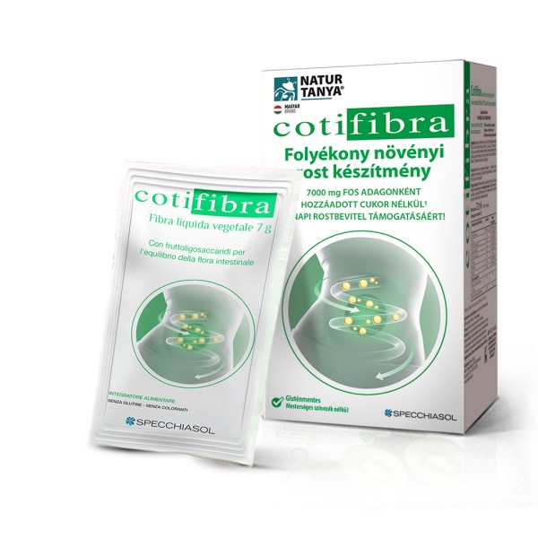 Natur Tanya - Cotifibra Bélradír - 7000 mg prebiotikus rosttartalom - 12 db