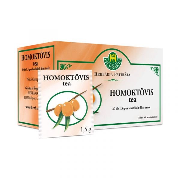 Homoktövis filteres tea 